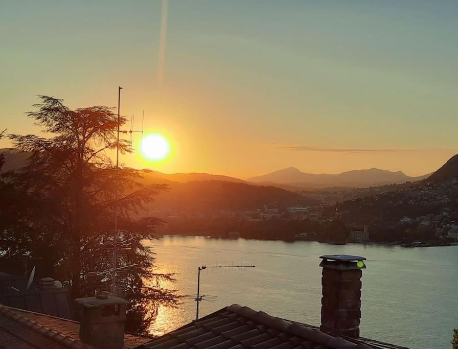 Luxury Room La Terrazza Sul Lago Di Como 블레비오 외부 사진